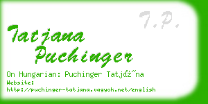 tatjana puchinger business card